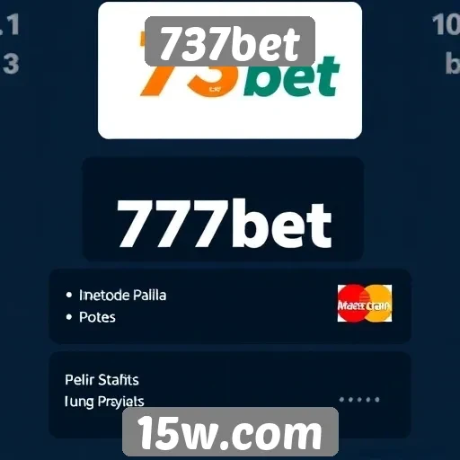 Métodos de pagamento disponíveis no 737bet